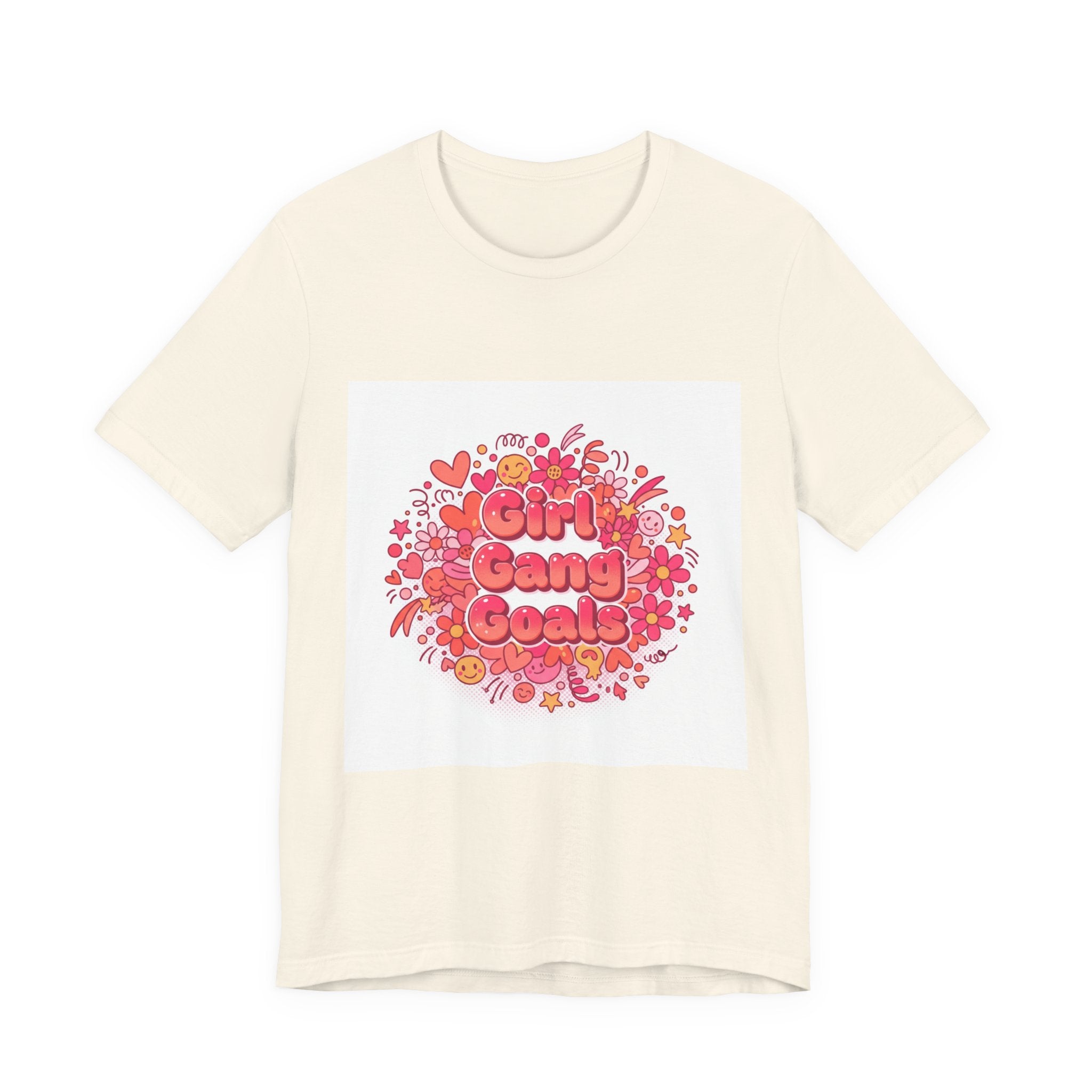 Girl Gang Goals Tee | Galentine's Squad Vibes, Female Friendship Art
