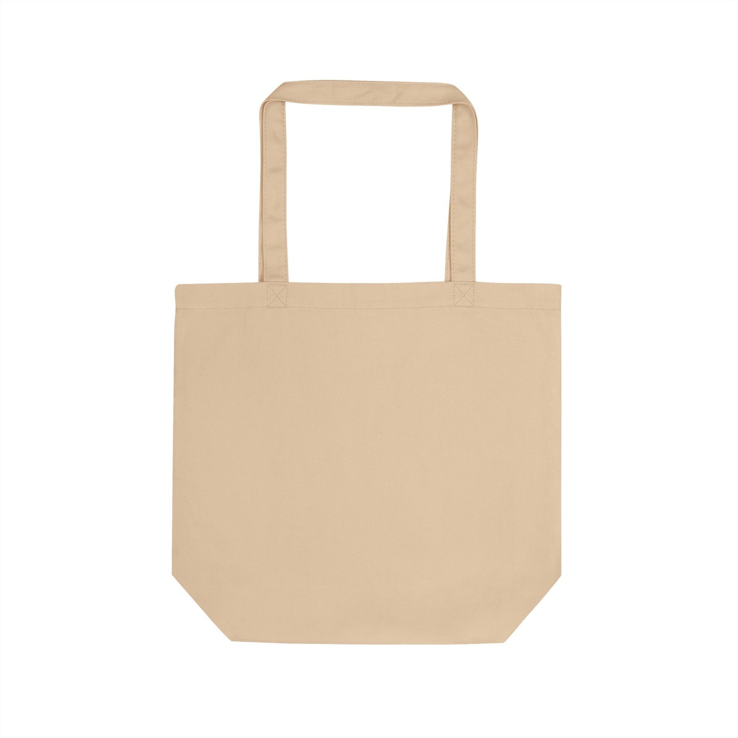 No! Colorblock Eco Tote — Funny Minimalist Reusable Grocery Bag