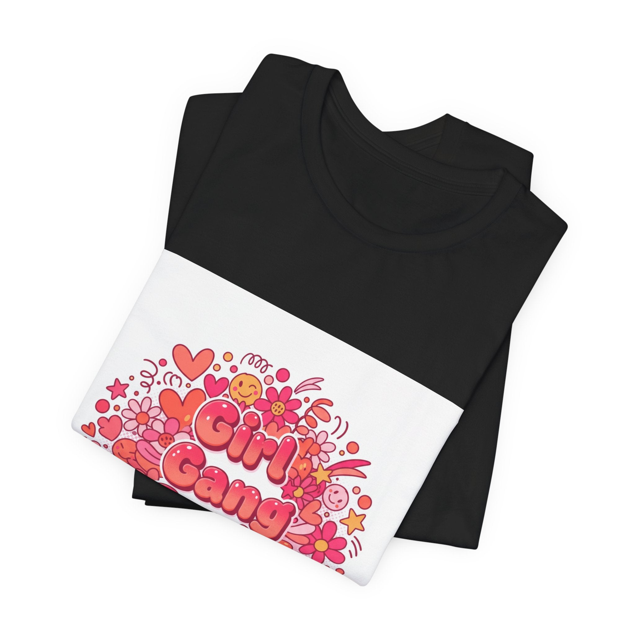 Girl Gang Goals Tee | Galentine's Squad Vibes, Female Friendship Art