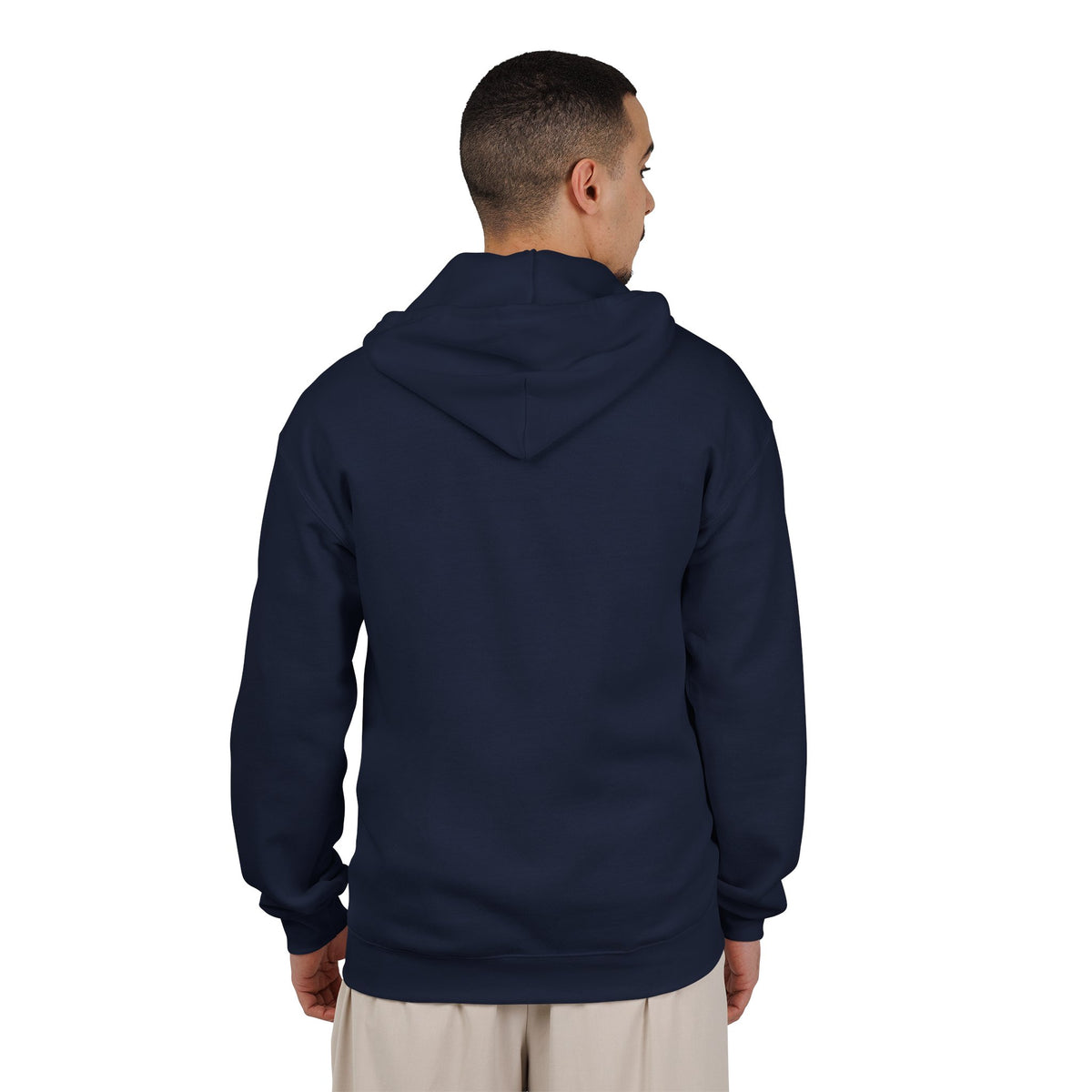 Zip Hoodie — Yellow Circle W Logo with "What Would We Do Without You" Text