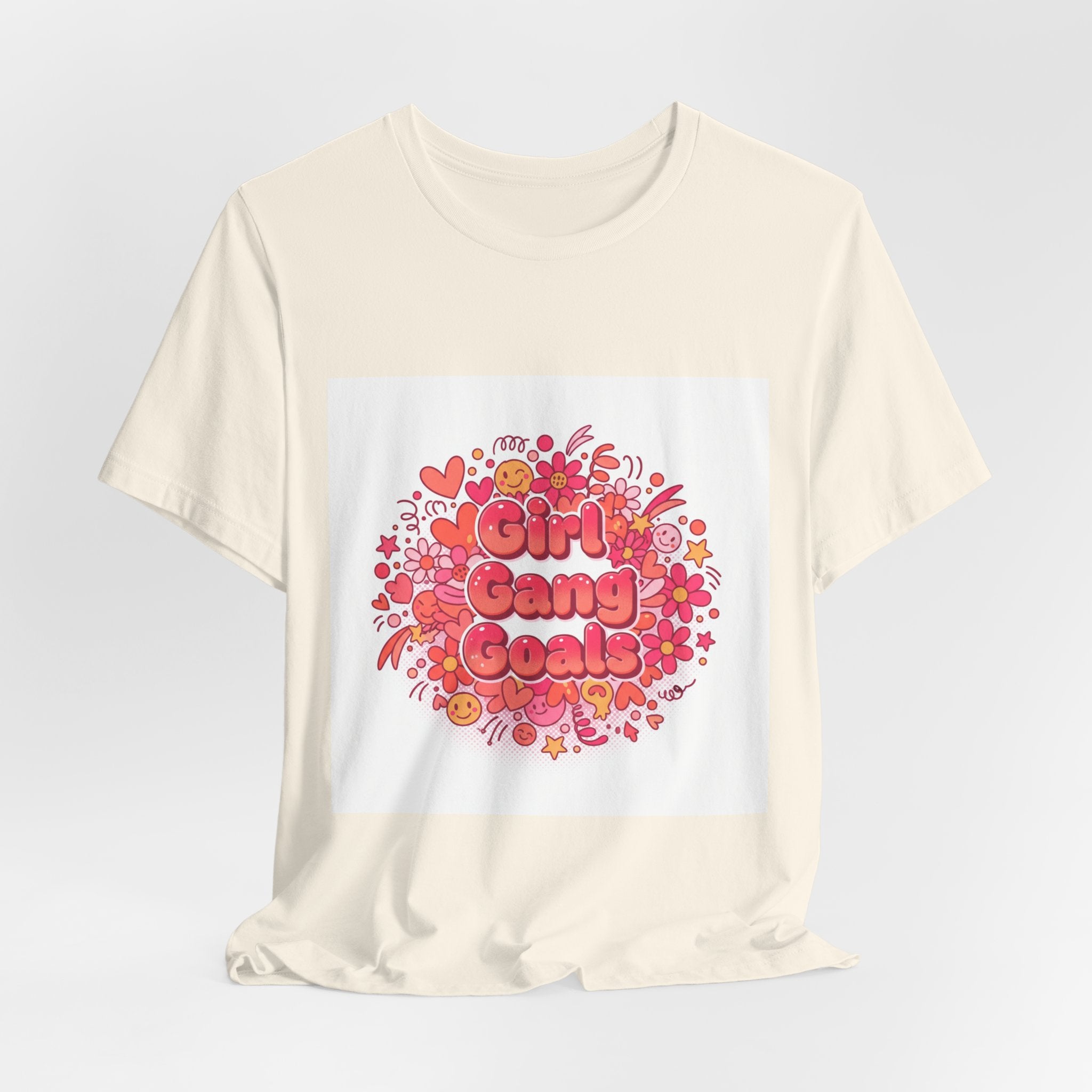 Girl Gang Goals Tee | Galentine's Squad Vibes, Female Friendship Art