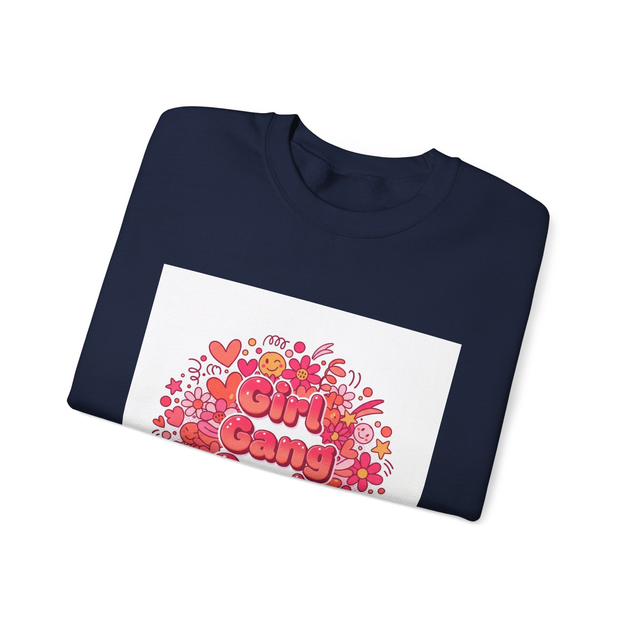Girl Gang Goals Crewneck Sweatshirt | Galentine’s Squad Vibes, Female Friendship