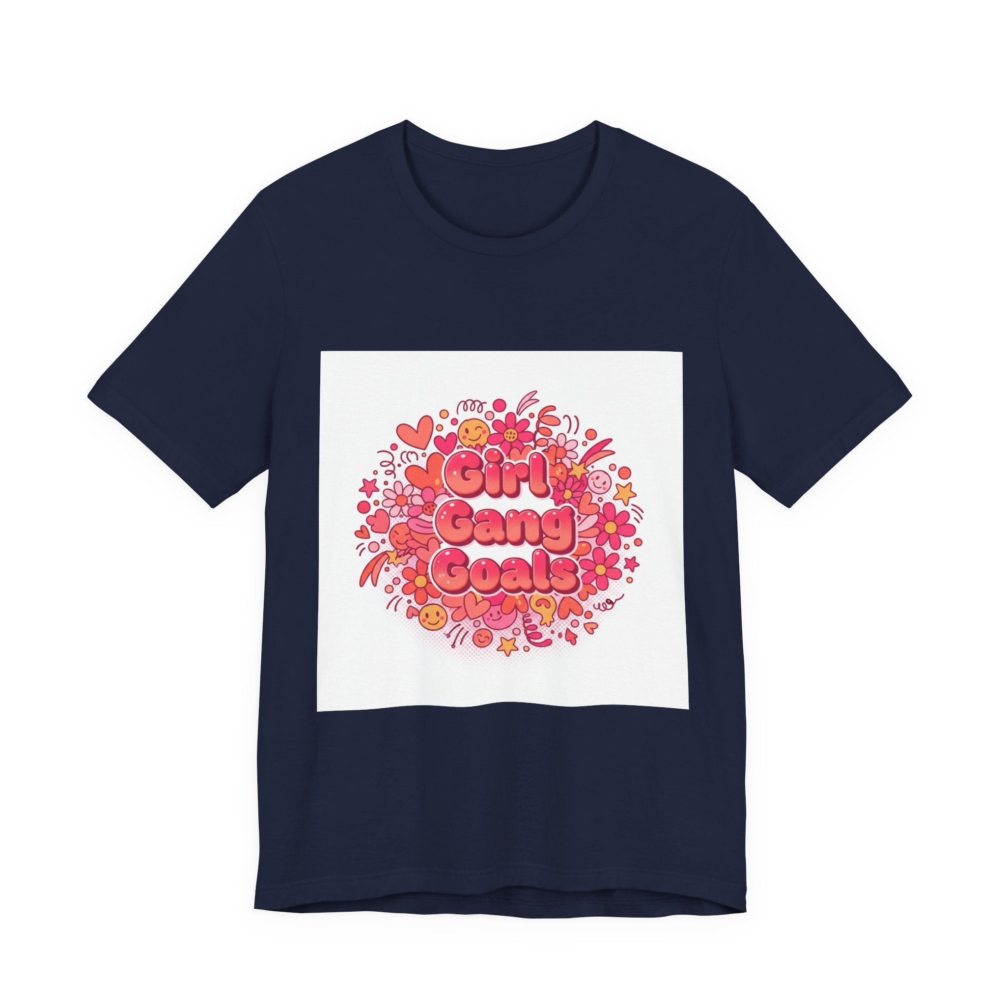 Girl Gang Goals Tee | Galentine's Squad Vibes, Female Friendship Art