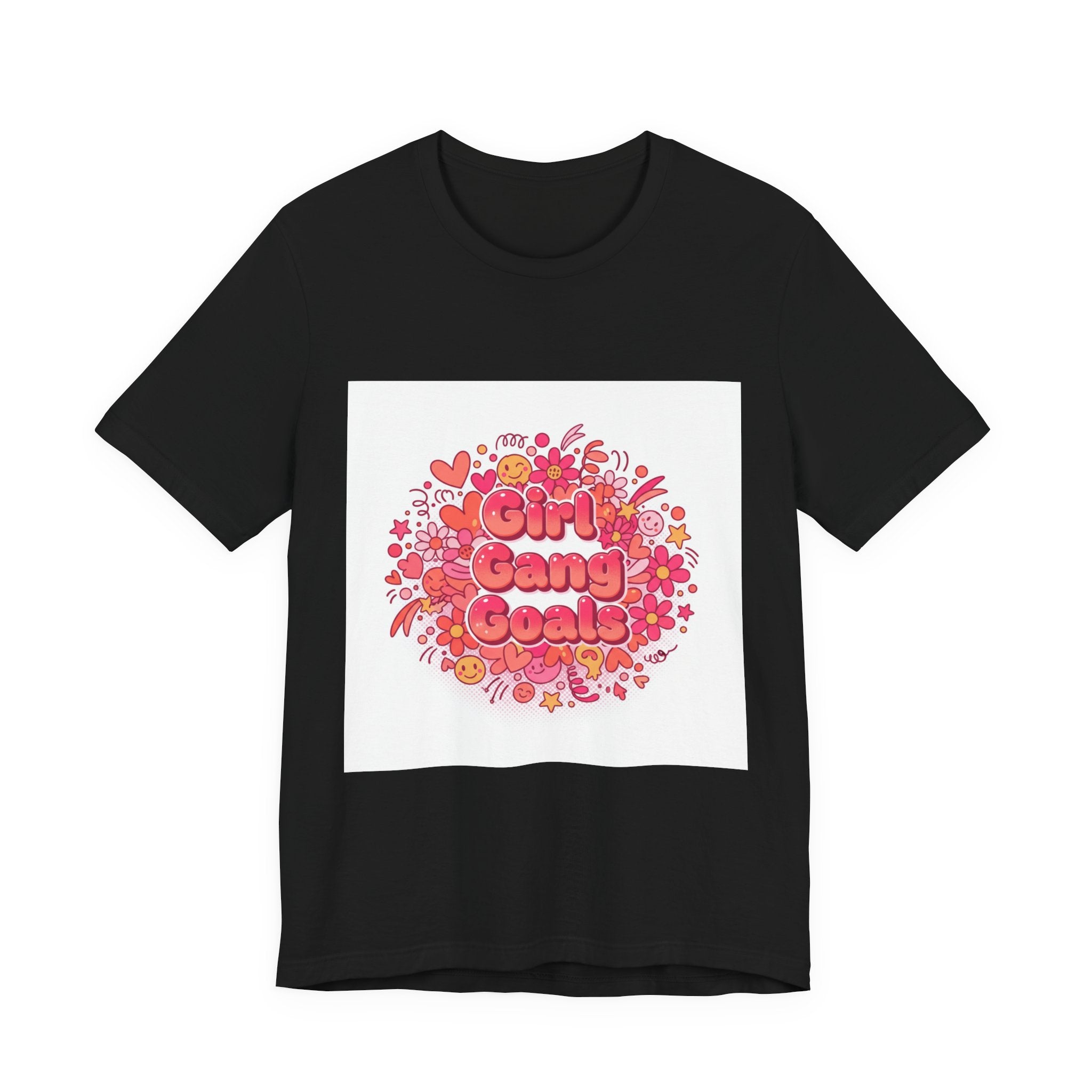 Girl Gang Goals Tee | Galentine's Squad Vibes, Female Friendship Art