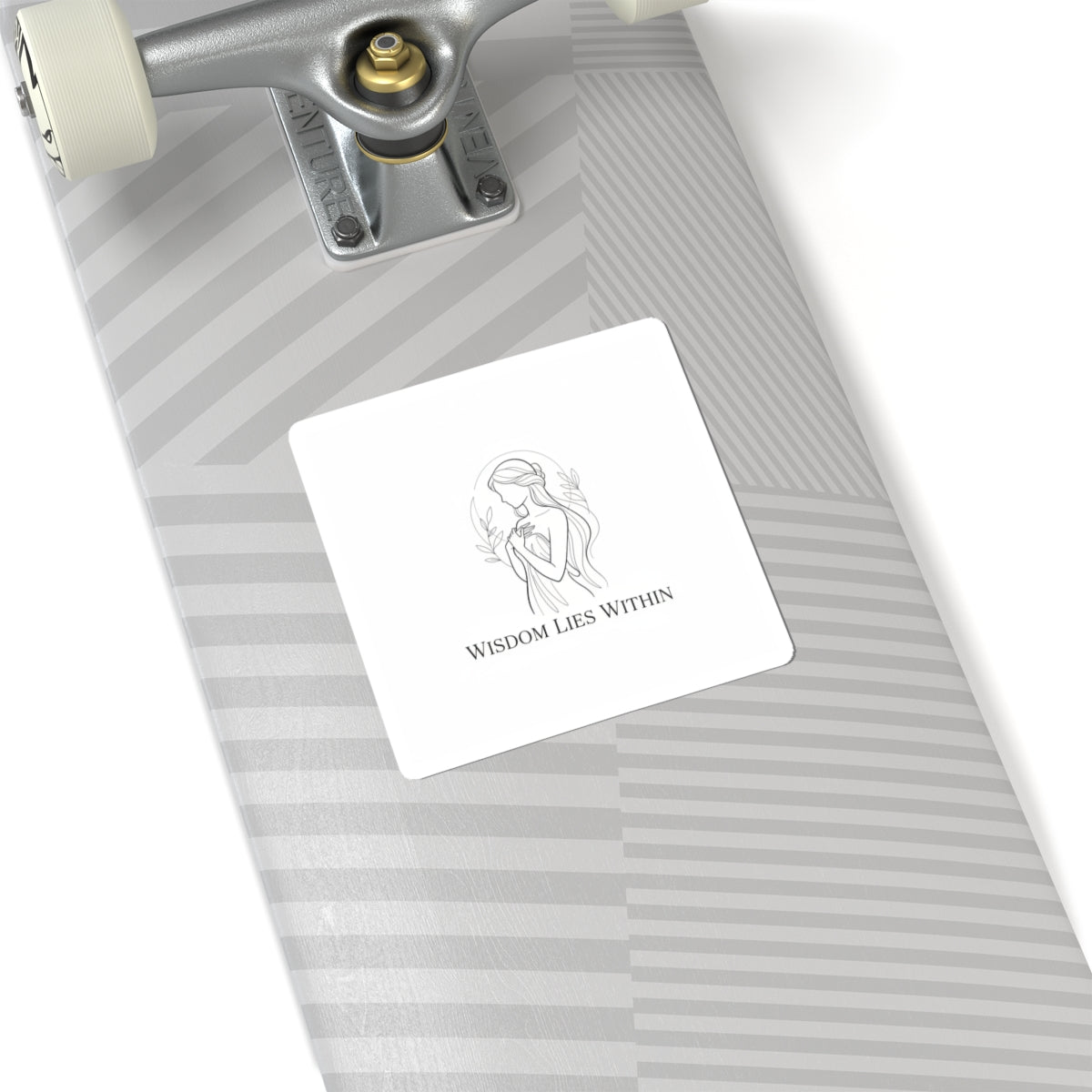 Wisdom Lies Within Sticker | Mythic Design, Minimal Linework