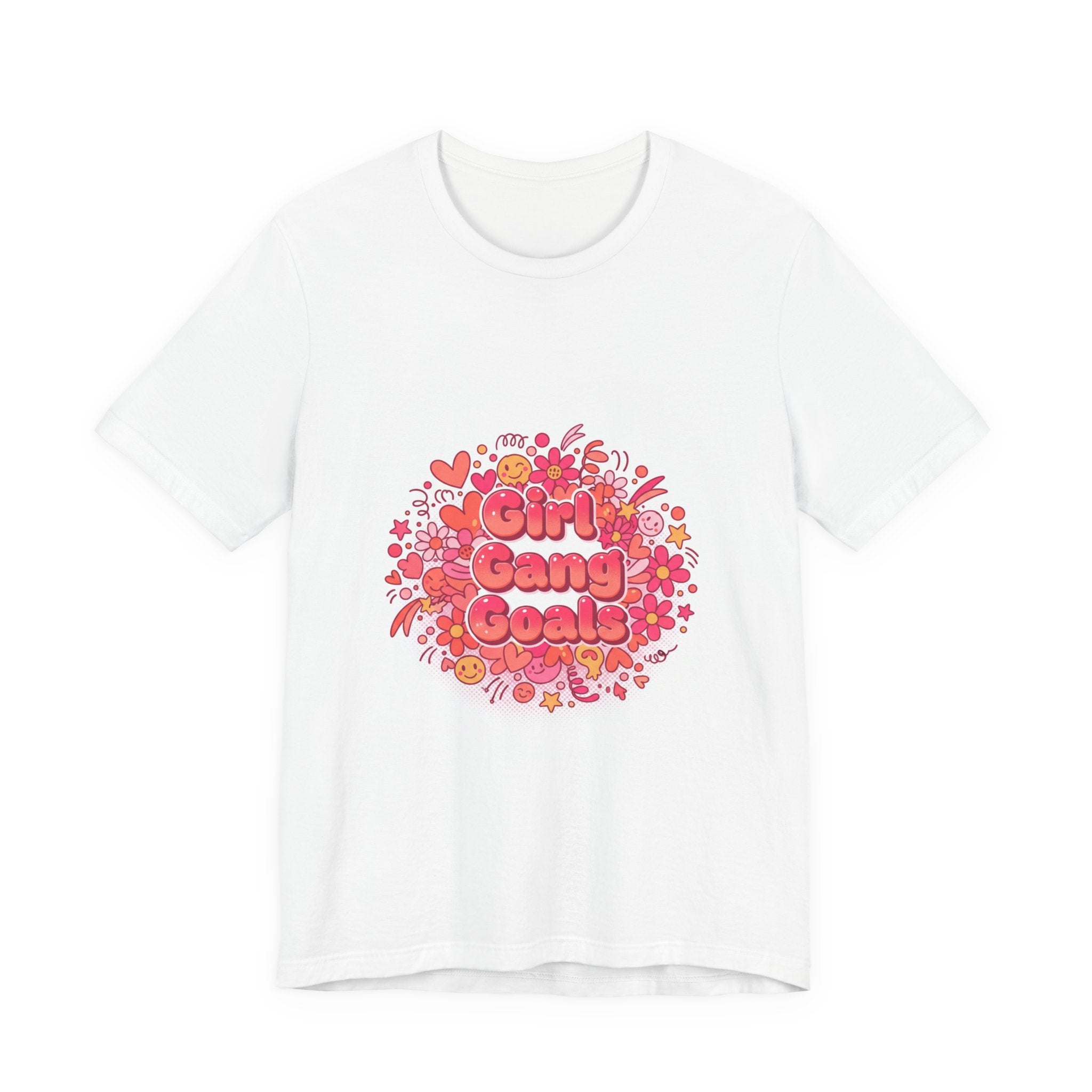 Girl Gang Goals Tee | Galentine's Squad Vibes, Female Friendship Art