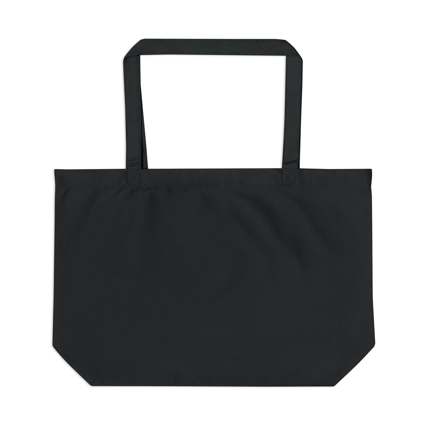 Gym Is The New High School Large Eco Tote — Retro Motivational Fitness Canvas Bag
