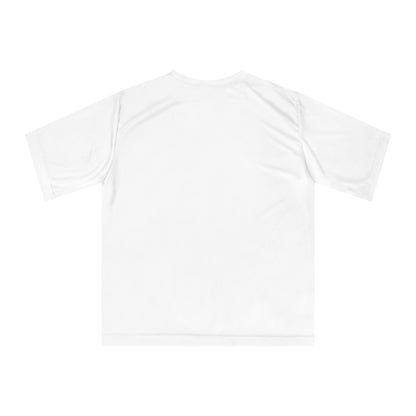 Performance T‑Shirt — “No reaction is a reaction.” Minimalist Mindfulness Tee