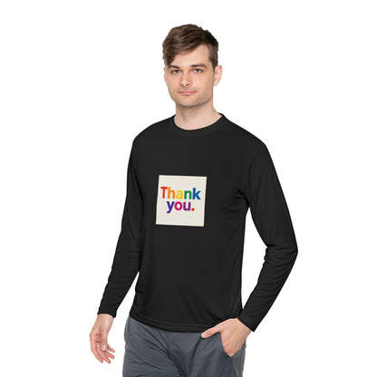 Thank You Rainbow Long Sleeve Tee