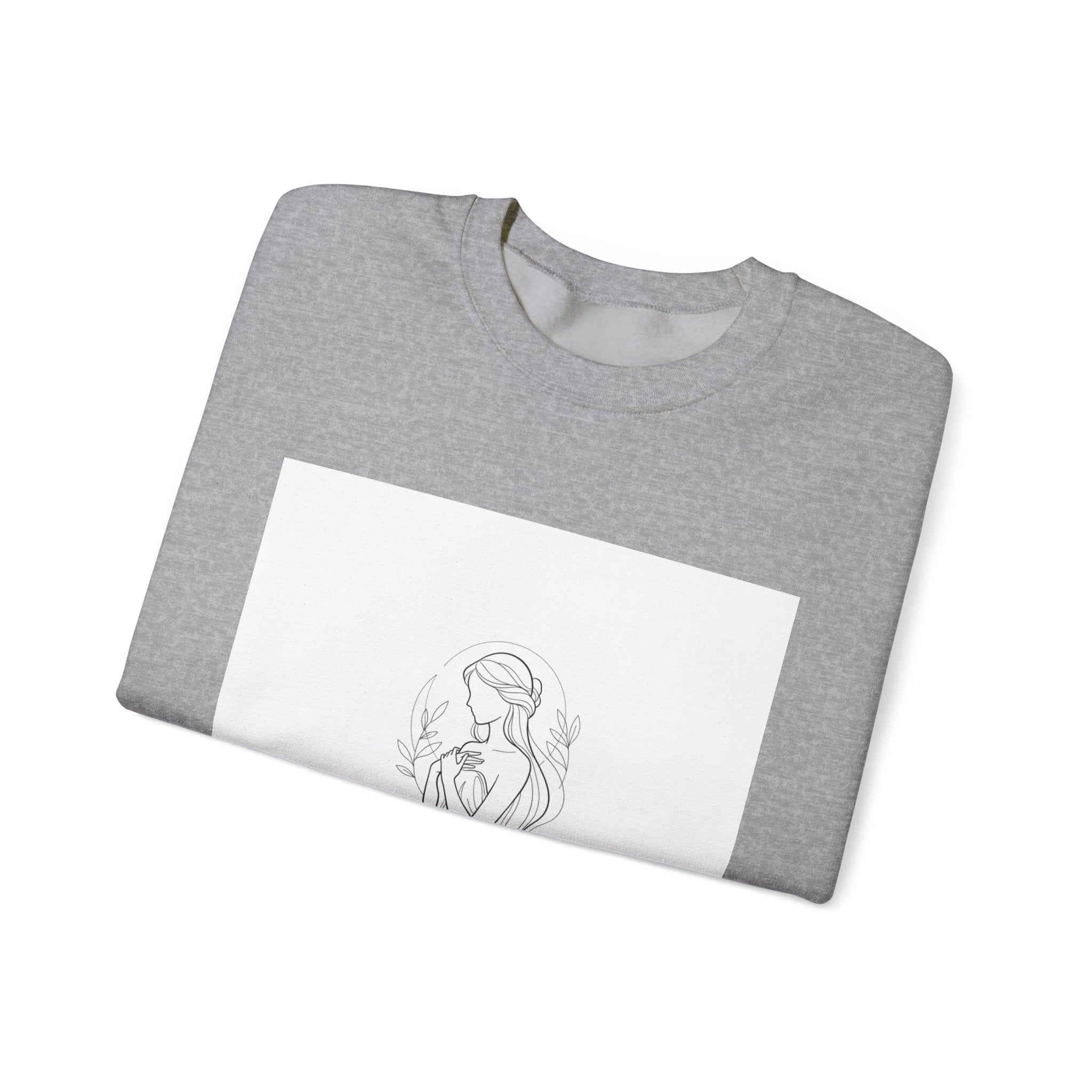 Wisdom Lies Within Crewneck Sweatshirt | mythic design, stoic philosophy art