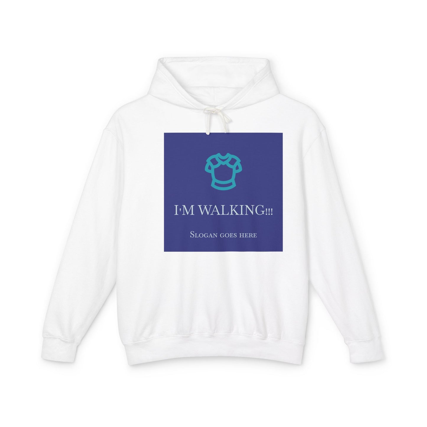 Walkathon Hoodie — "I'M WALKING!!!" Charity Event Sweatshirt