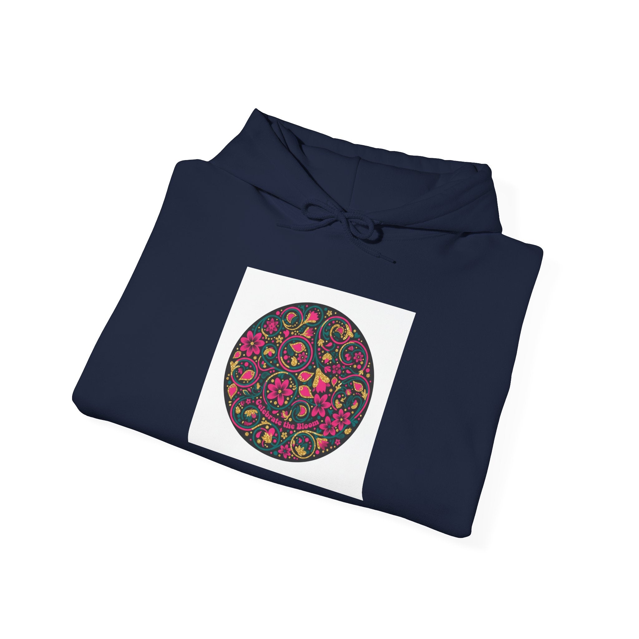 Disco Floral Paisley Hoodie | 70s Revival Maximalist Boho