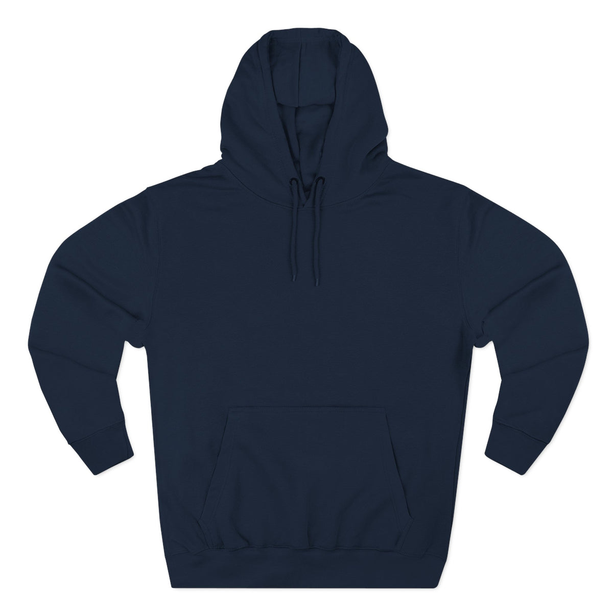 Three-Panel Fleece Hoodie