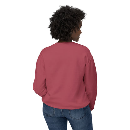 No! Minimalist Crewneck Sweatshirt — Bold Color Block Statement