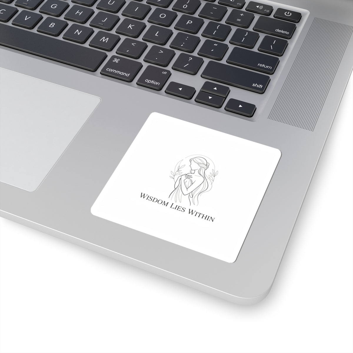 Wisdom Lies Within Sticker | Mythic Design, Minimal Linework