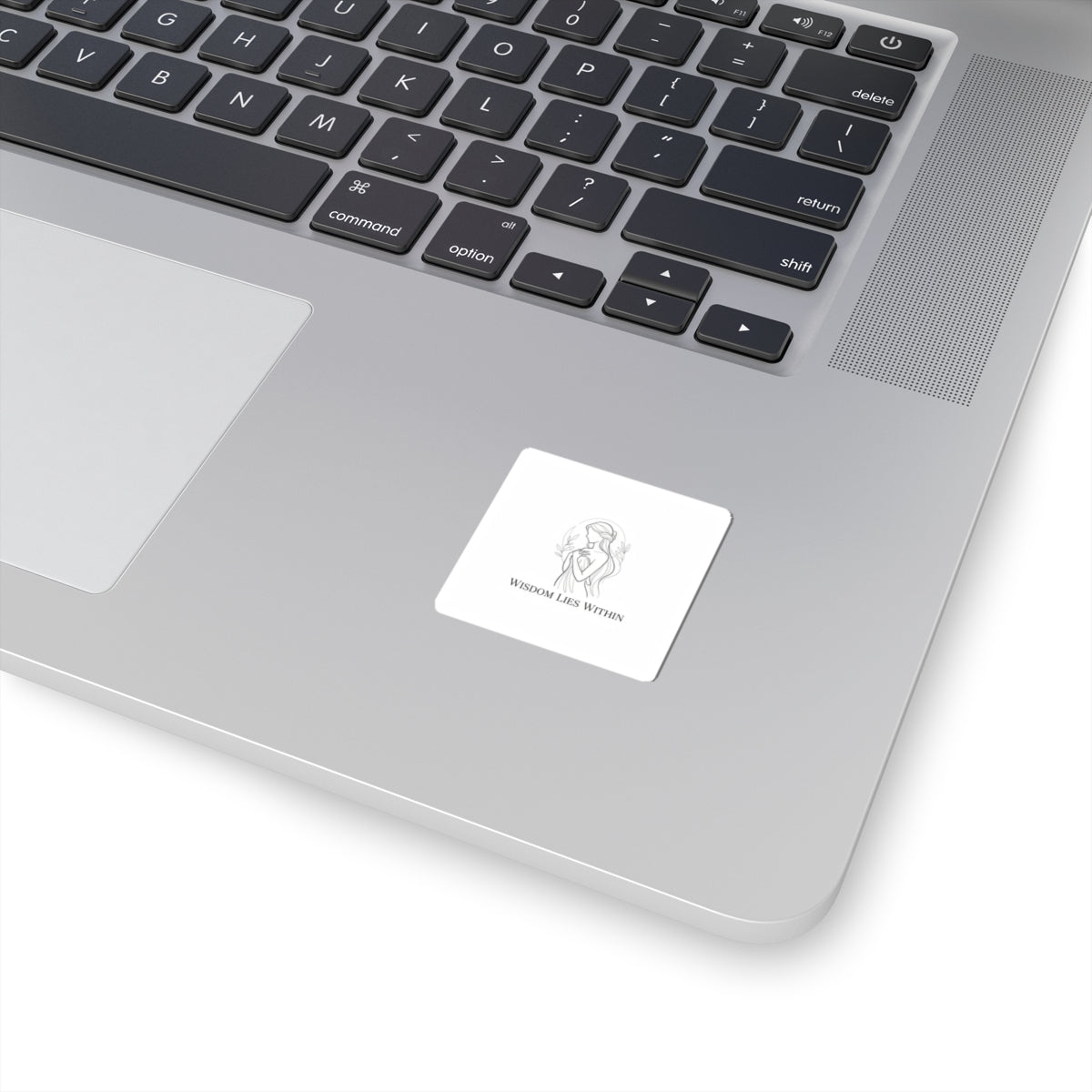Wisdom Lies Within Sticker | Mythic Design, Minimal Linework