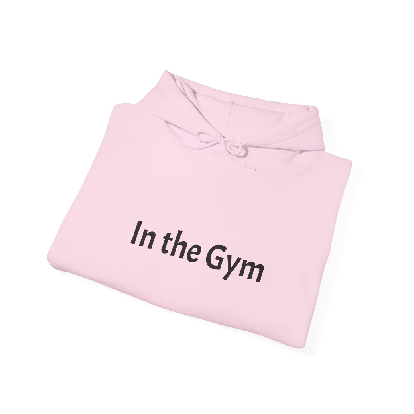 In the Gym Hoodie — Minimal Fitness Sweatshirt