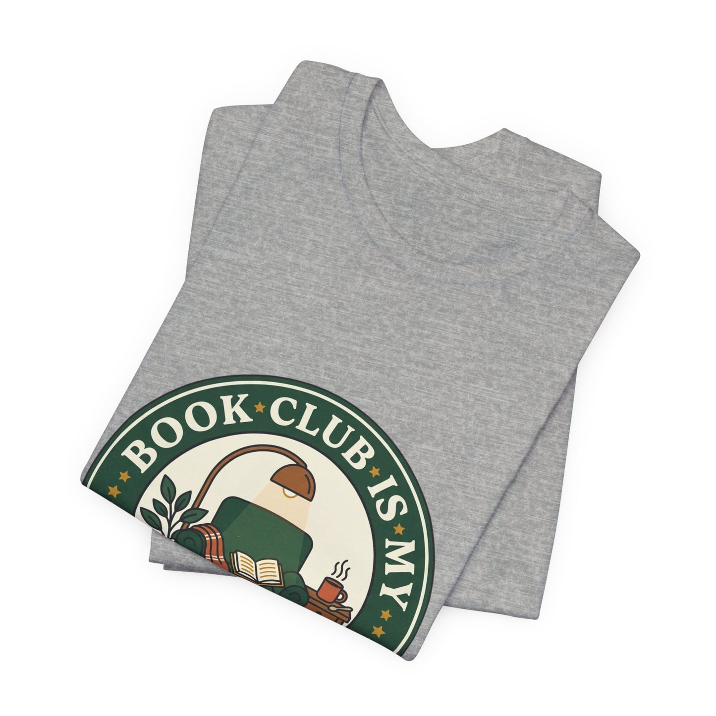 Book Club Is My Love Language Tee | Bookish, Cozy Reading, Library Aesthetic