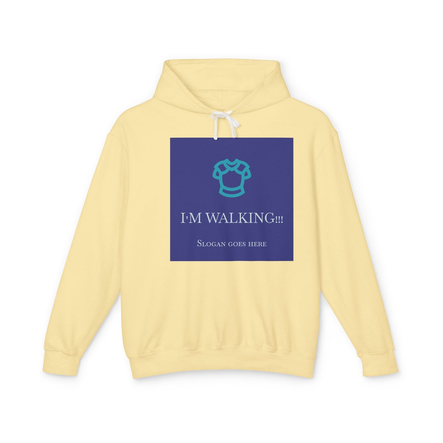 Walkathon Hoodie — "I'M WALKING!!!" Charity Event Sweatshirt