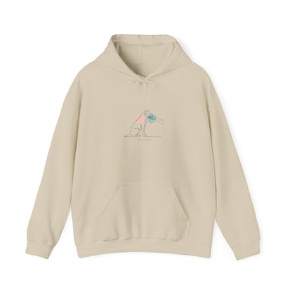 Minimal One-Line Pets Hoodie | minimal pet art, pet outline design