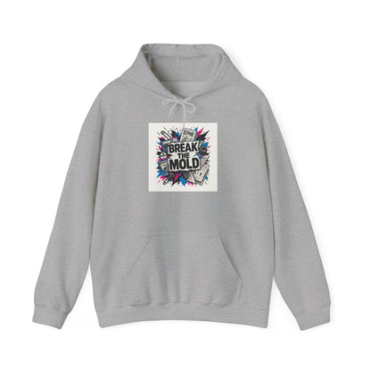 Break the Mold Graphic Hoodie – Motivational Streetwear Pullover