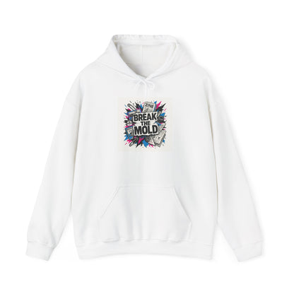 Break the Mold Graphic Hoodie – Motivational Streetwear Pullover