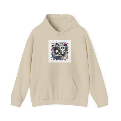Break the Mold Graphic Hoodie – Motivational Streetwear Pullover
