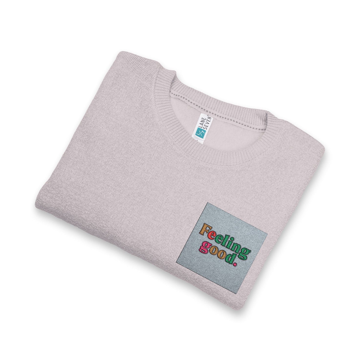 Nantucket Embroidered Crewneck Sweatshirt — Cozy Coastal Logo Pullover