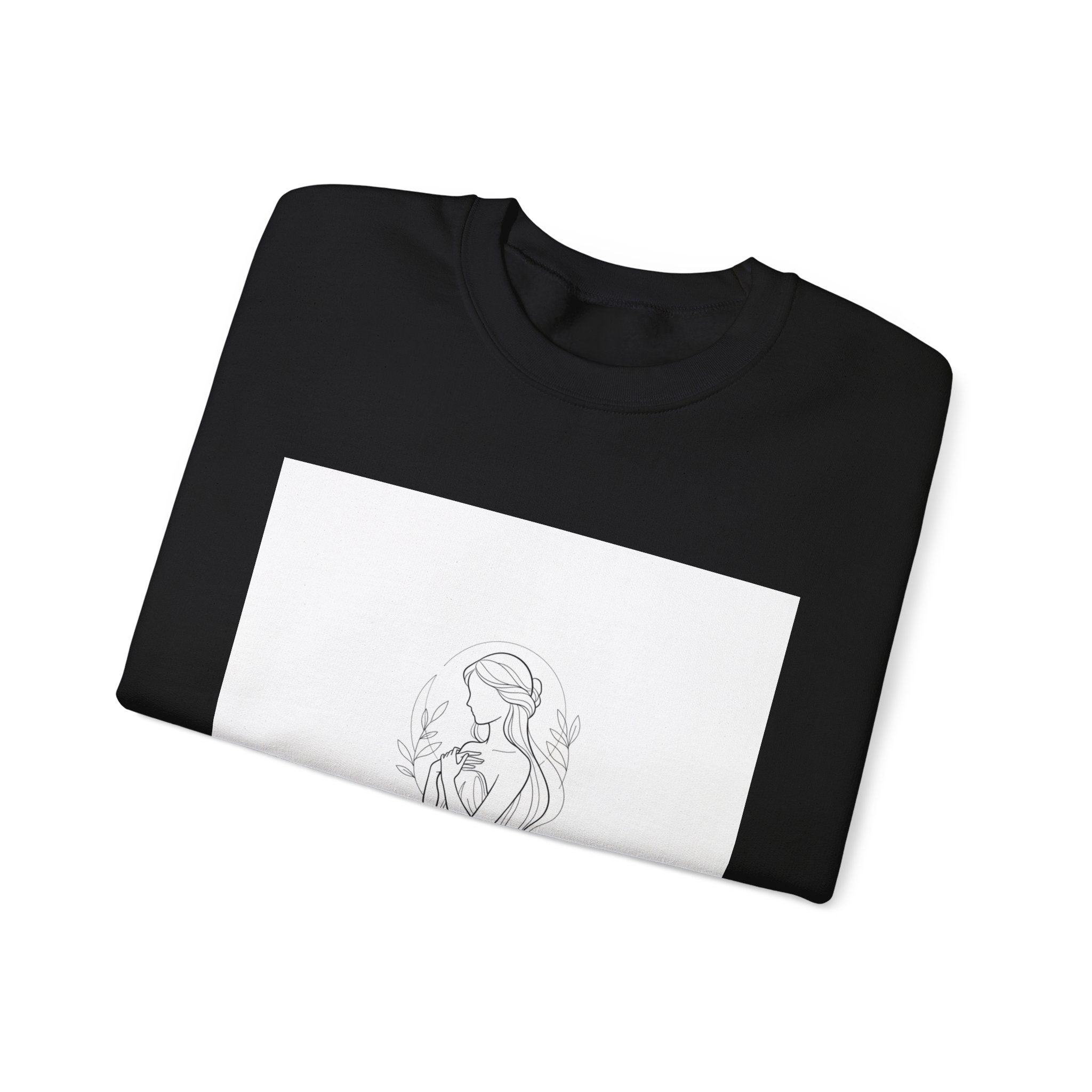 Wisdom Lies Within Crewneck Sweatshirt | mythic design, stoic philosophy art