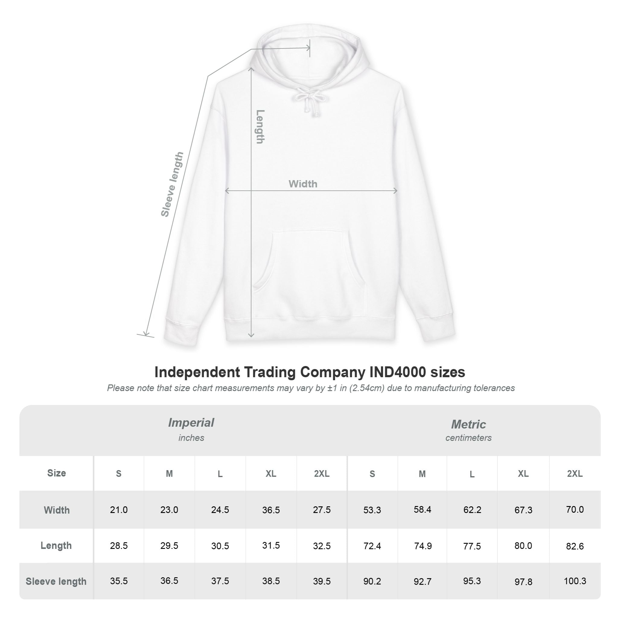 Hoodie — "No Reaction Is A Reaction" Rainbow Statement Pullover