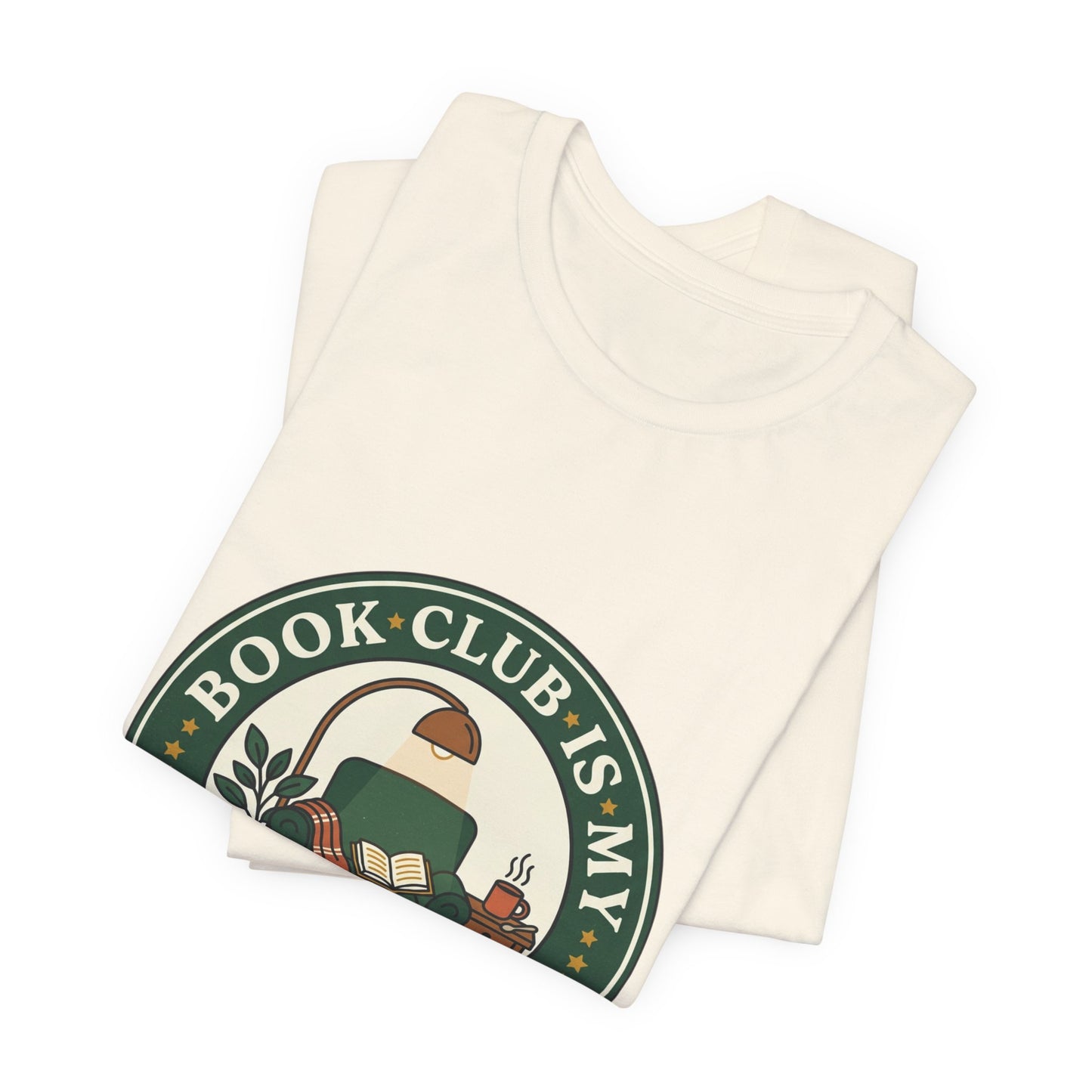 Book Club Is My Love Language Tee | Bookish, Cozy Reading, Library Aesthetic