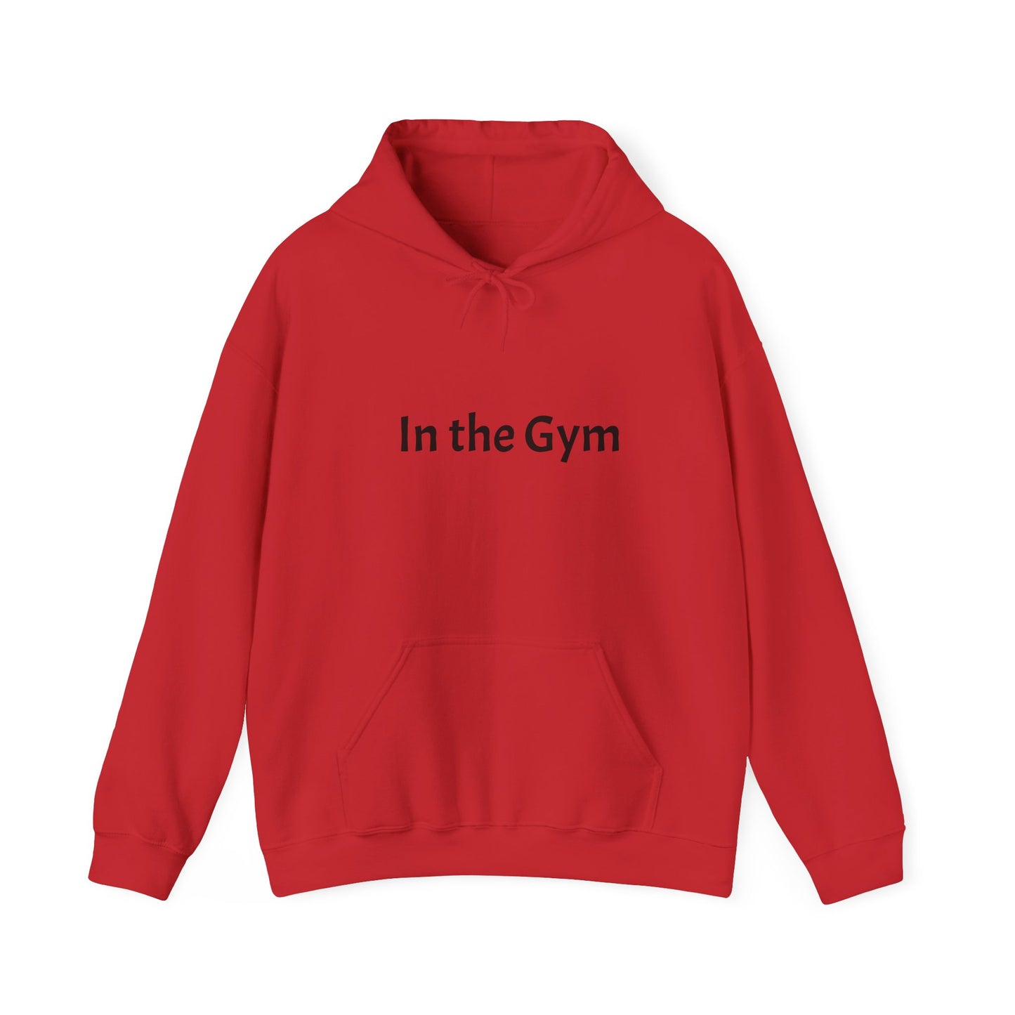 In the Gym Hoodie — Minimal Fitness Sweatshirt