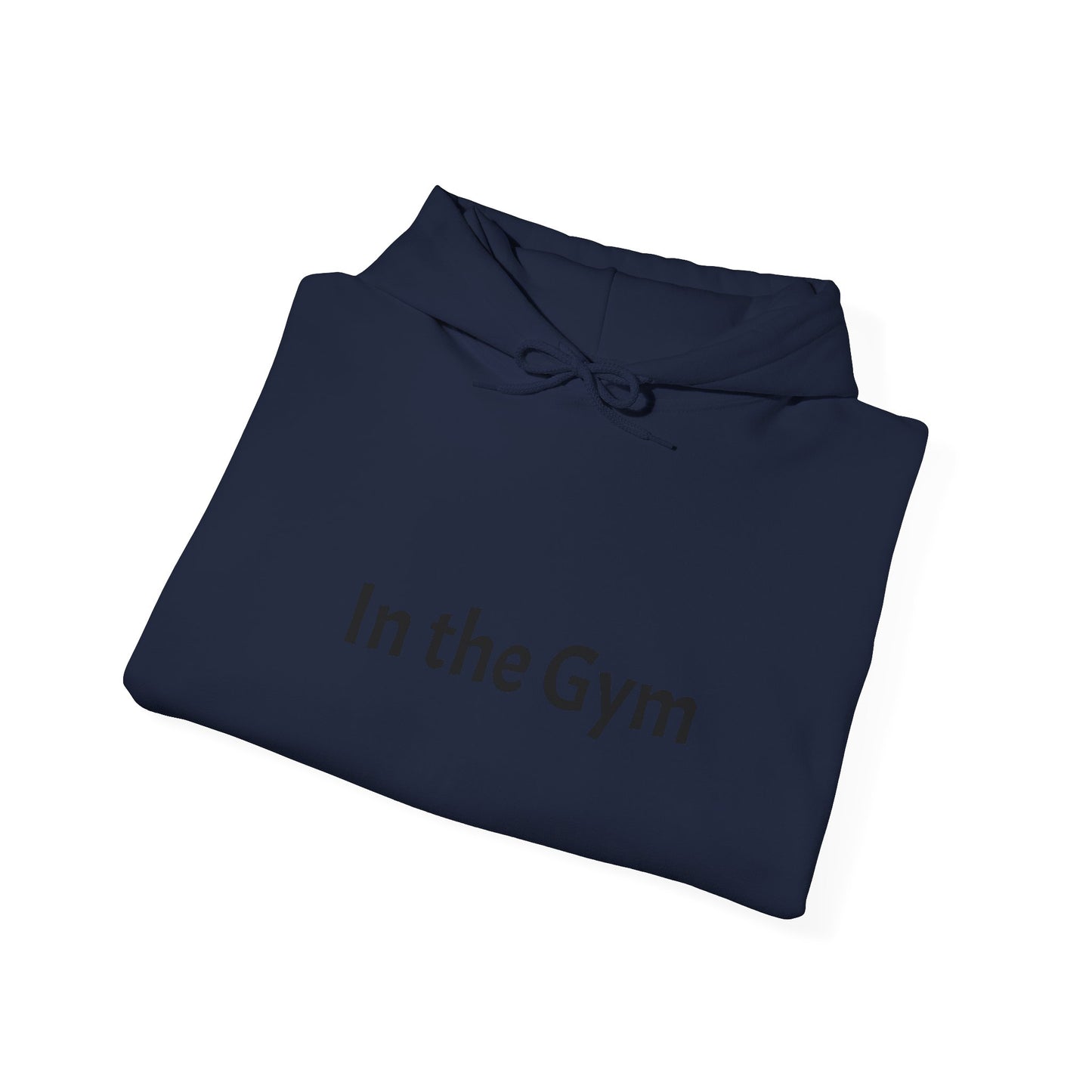 In the Gym Hoodie — Minimal Fitness Sweatshirt