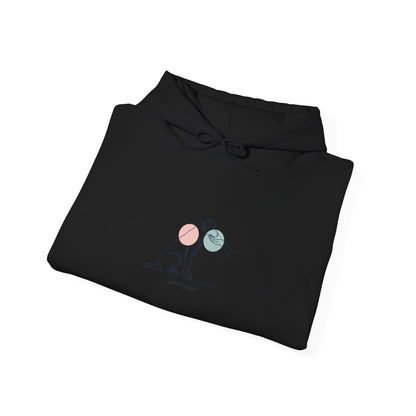 Minimal One-Line Pets Hoodie | minimal pet art, pet outline design