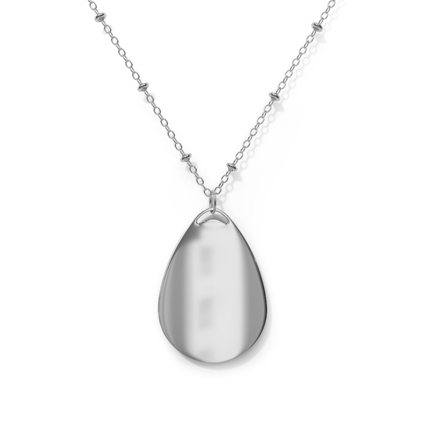 Oval Necklace — 'You Are Literally The Only Person I Like' Heart Pendant Necklace