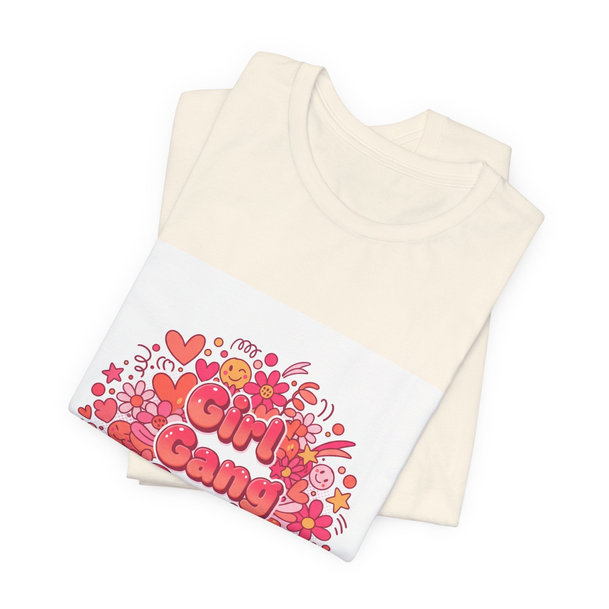 Girl Gang Goals Tee | Galentine's Squad Vibes, Female Friendship Art