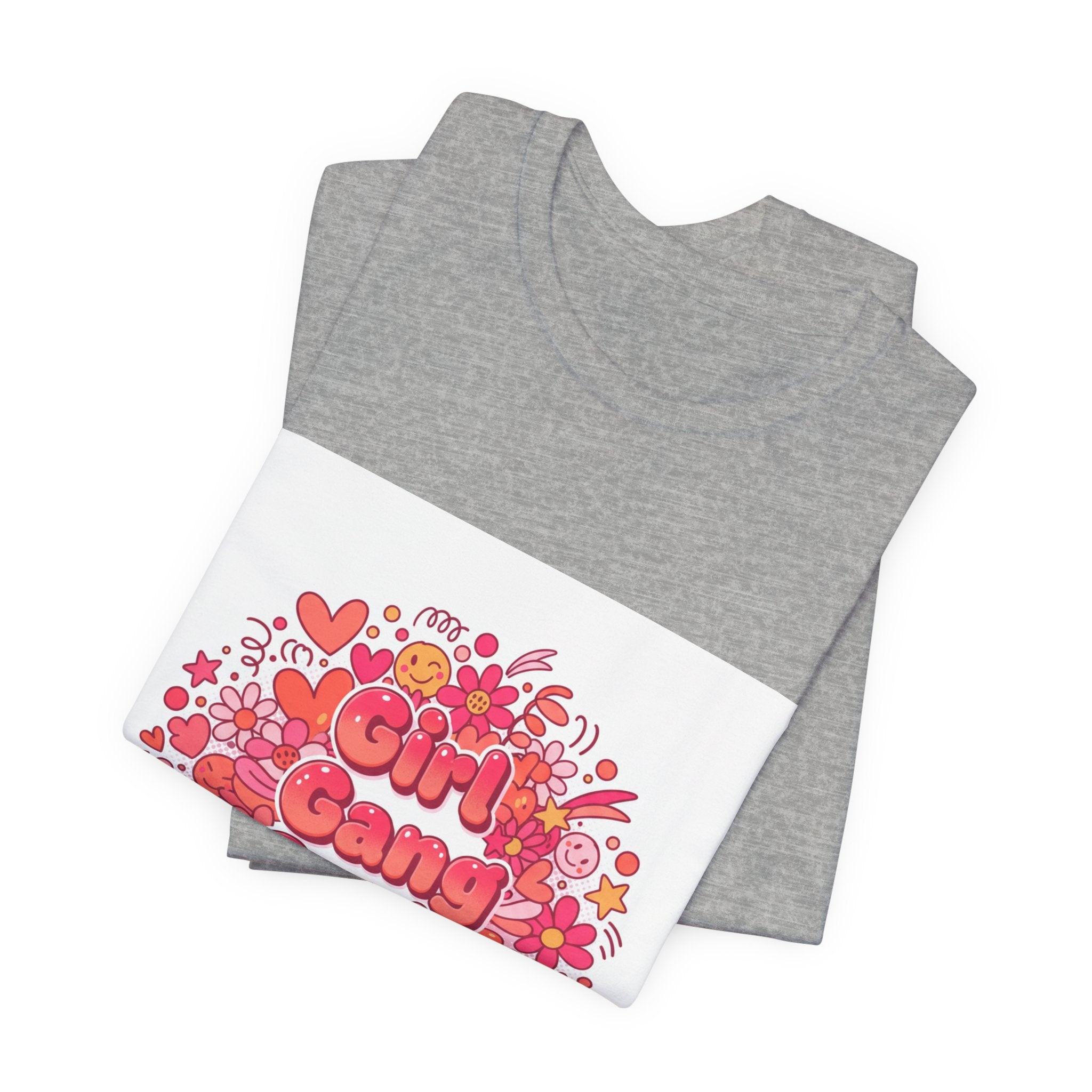 Girl Gang Goals Tee | Galentine's Squad Vibes, Female Friendship Art