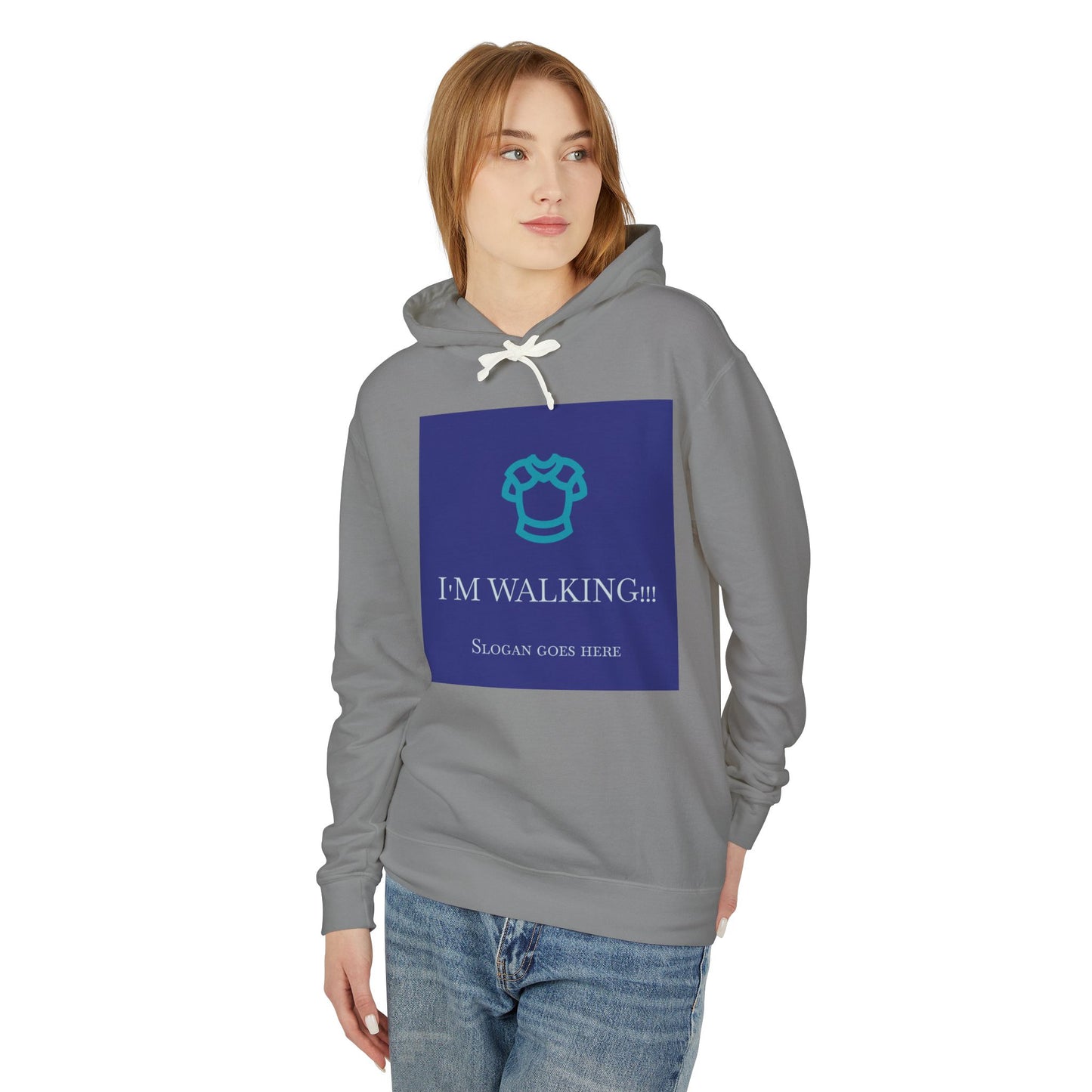 Walkathon Hoodie — "I'M WALKING!!!" Charity Event Sweatshirt