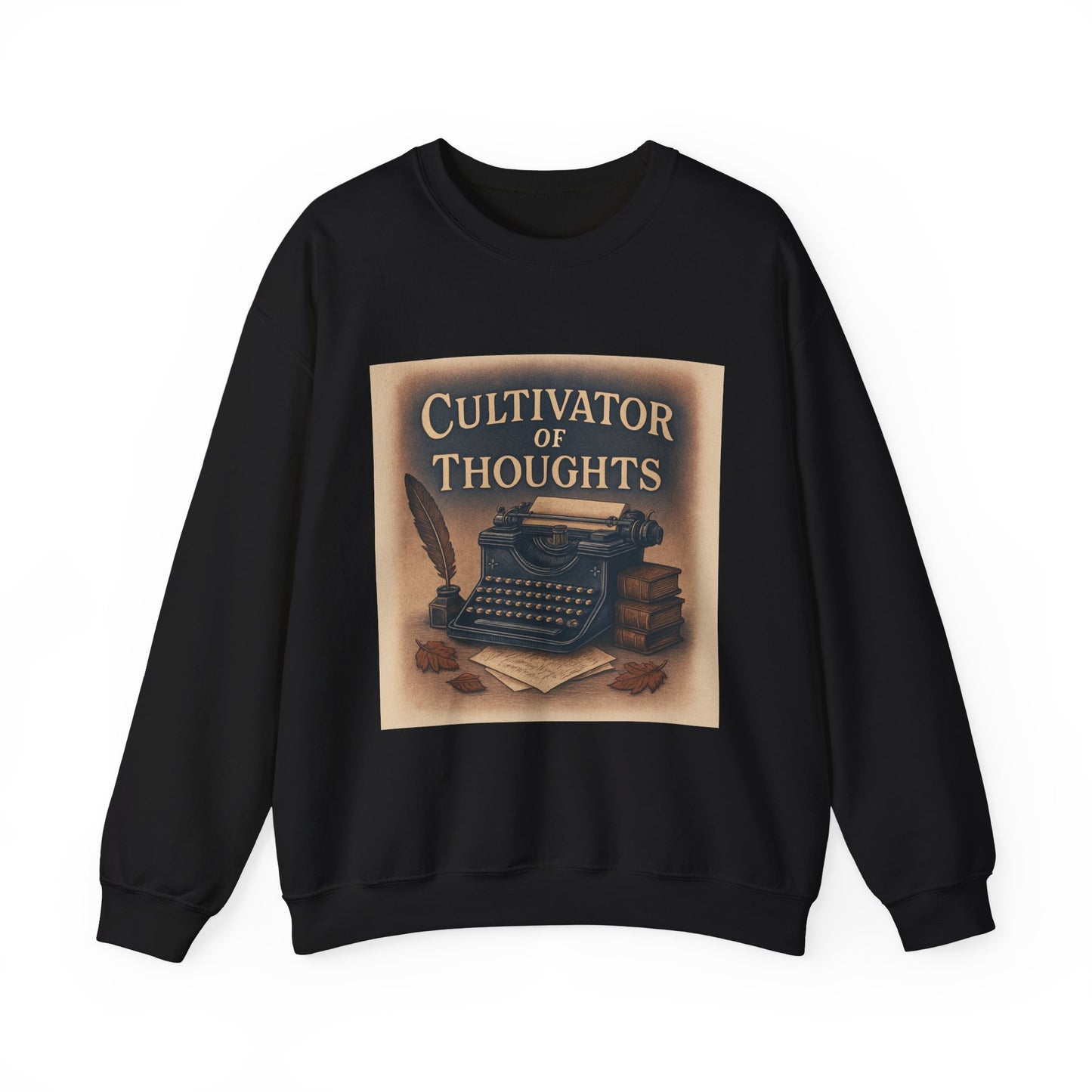 Cultivator of Thoughts Sweatshirt - Typewriter Writer Crewneck