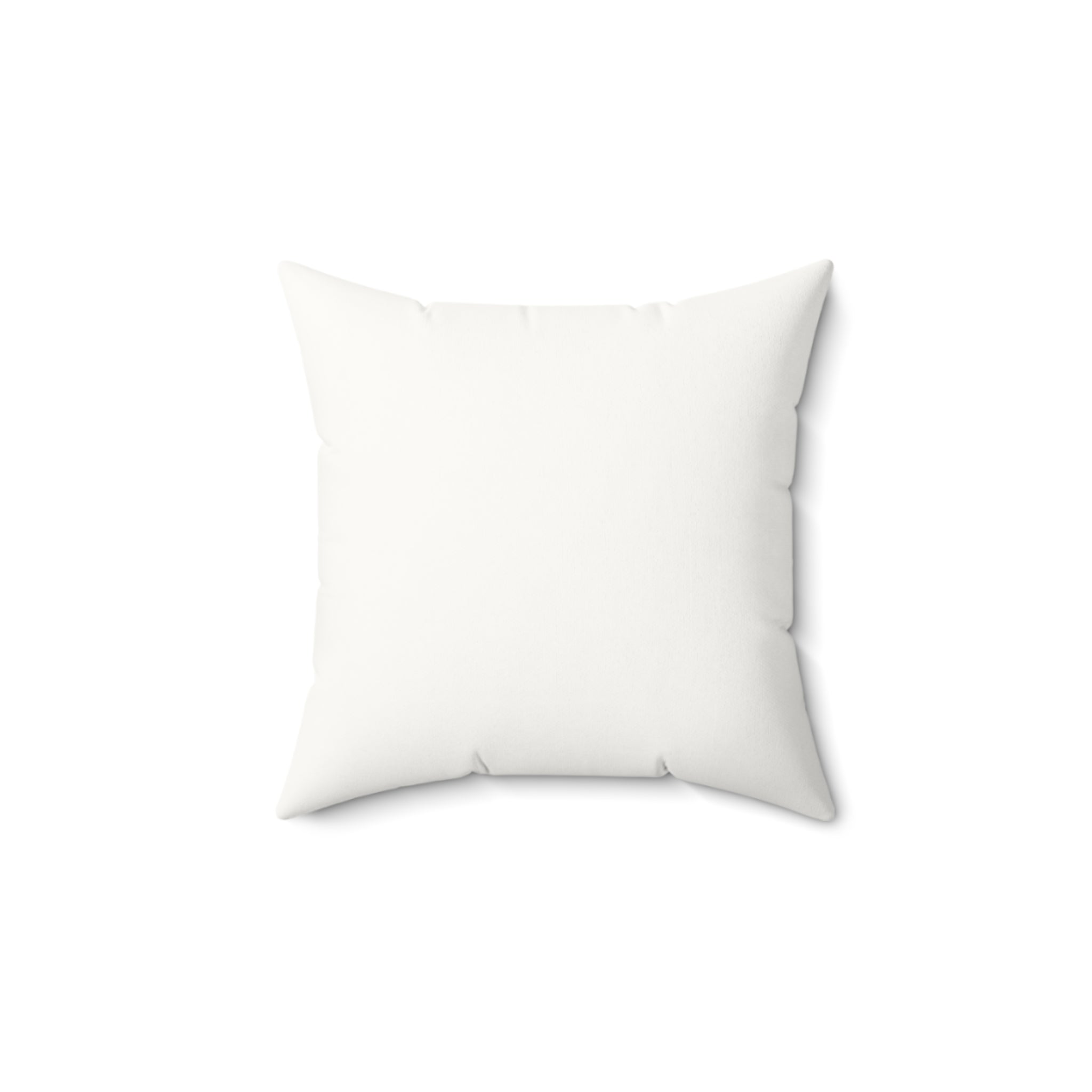 Consistency Faux Suede Pillow — Motivational Square Throw Pillow