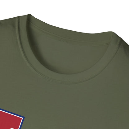 Patriotic LOVE T-Shirt – American Flag Stars & Stripes Fourth of July Tee