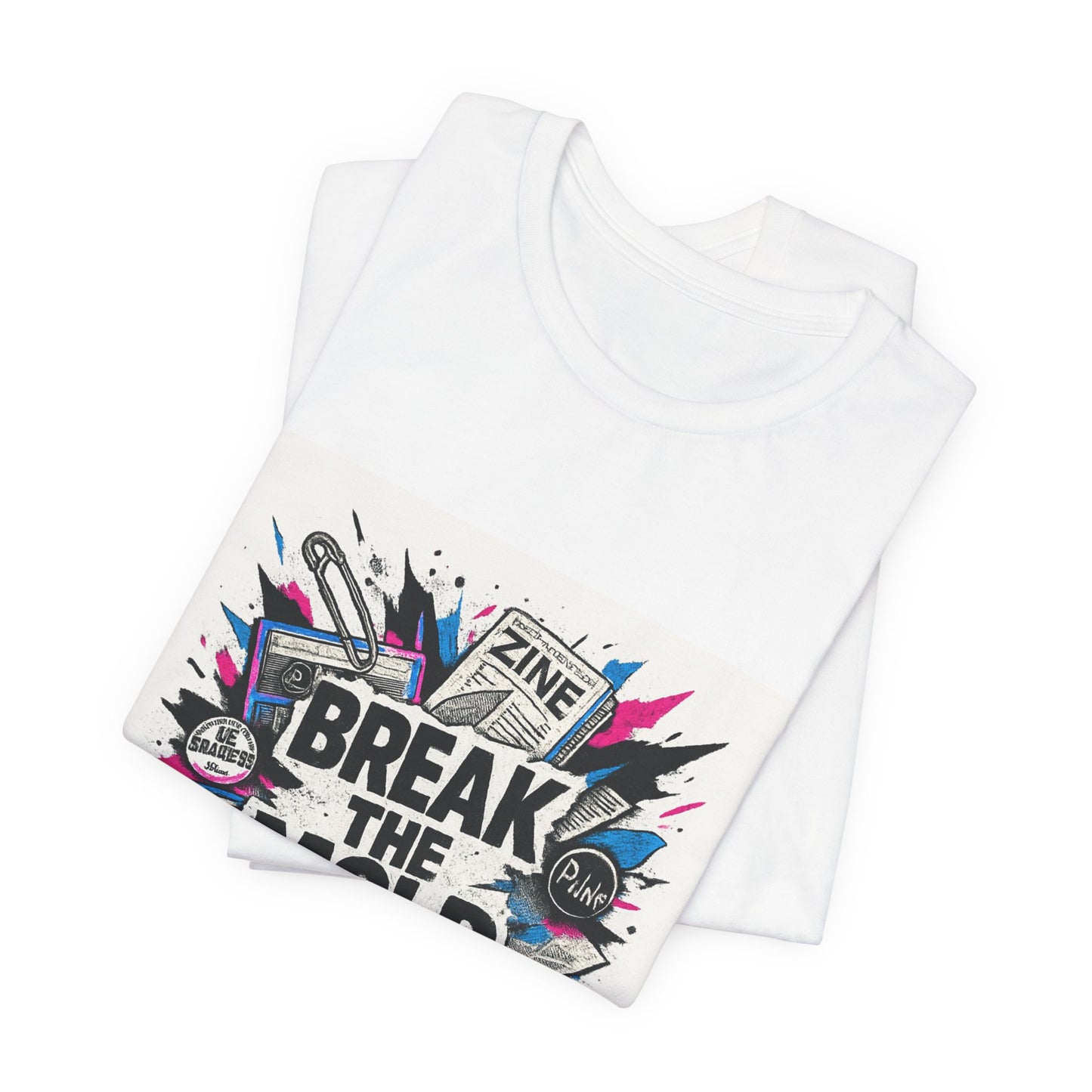 Break the Mold T‑Shirt — Graphic DIY Punk Pop Art Tee
