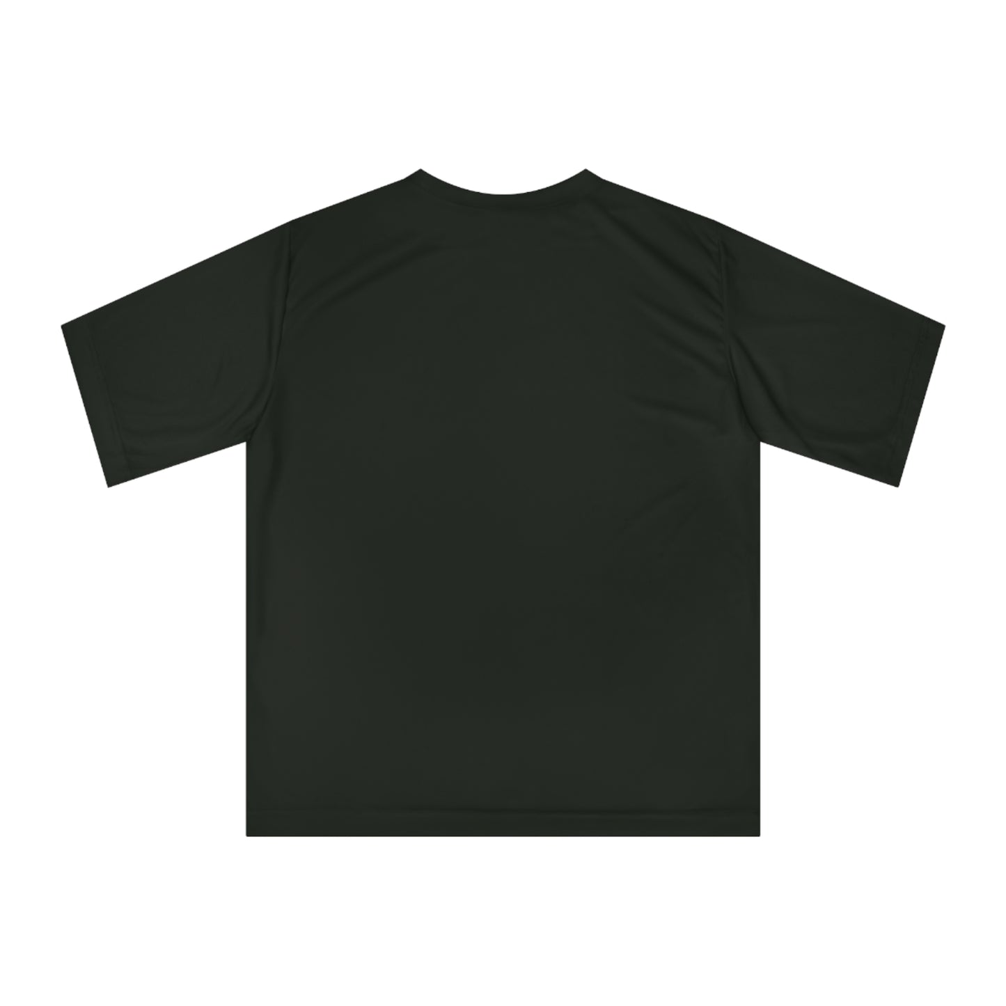 Performance T‑Shirt — “No reaction is a reaction.” Minimalist Mindfulness Tee
