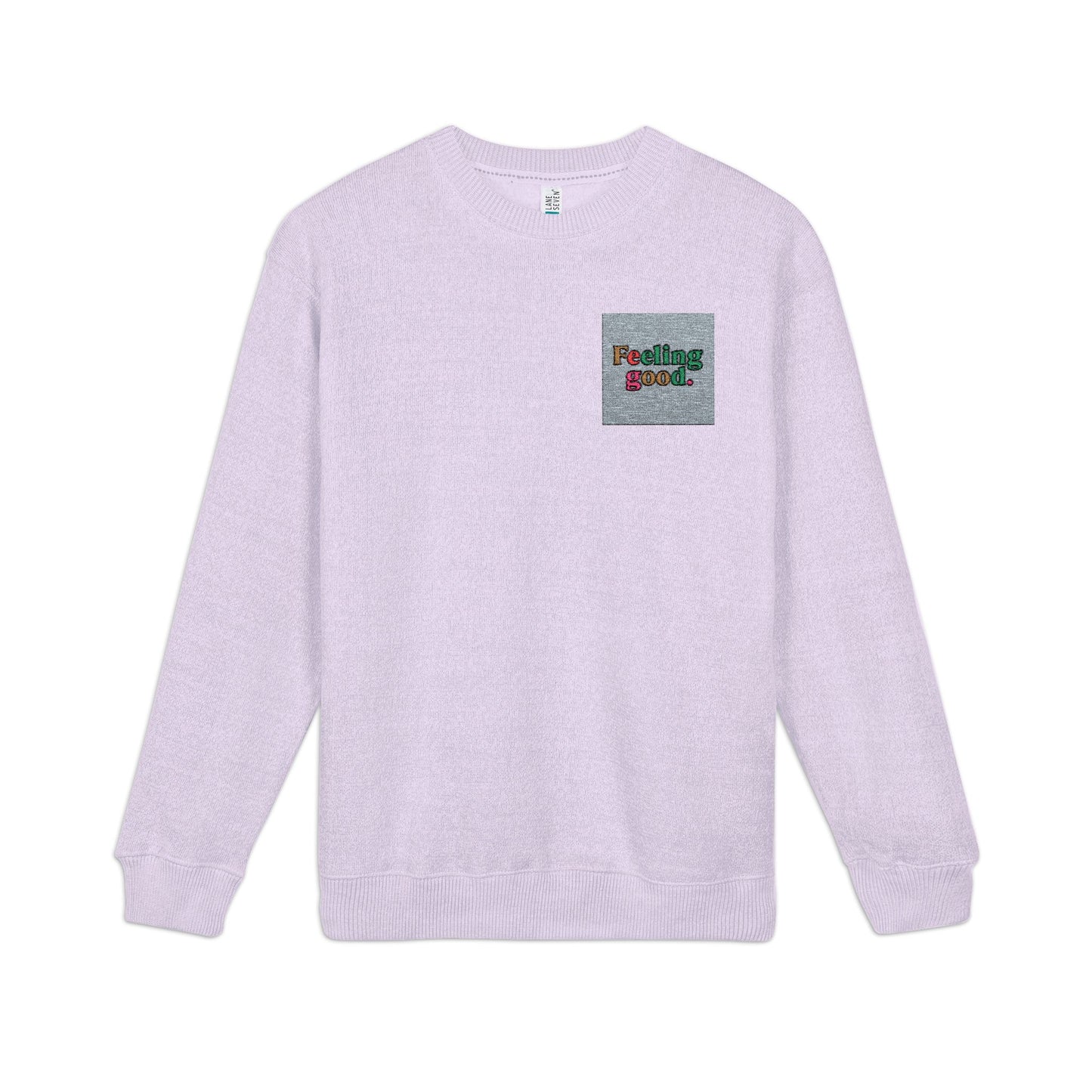 Nantucket Embroidered Crewneck Sweatshirt — Cozy Coastal Logo Pullover