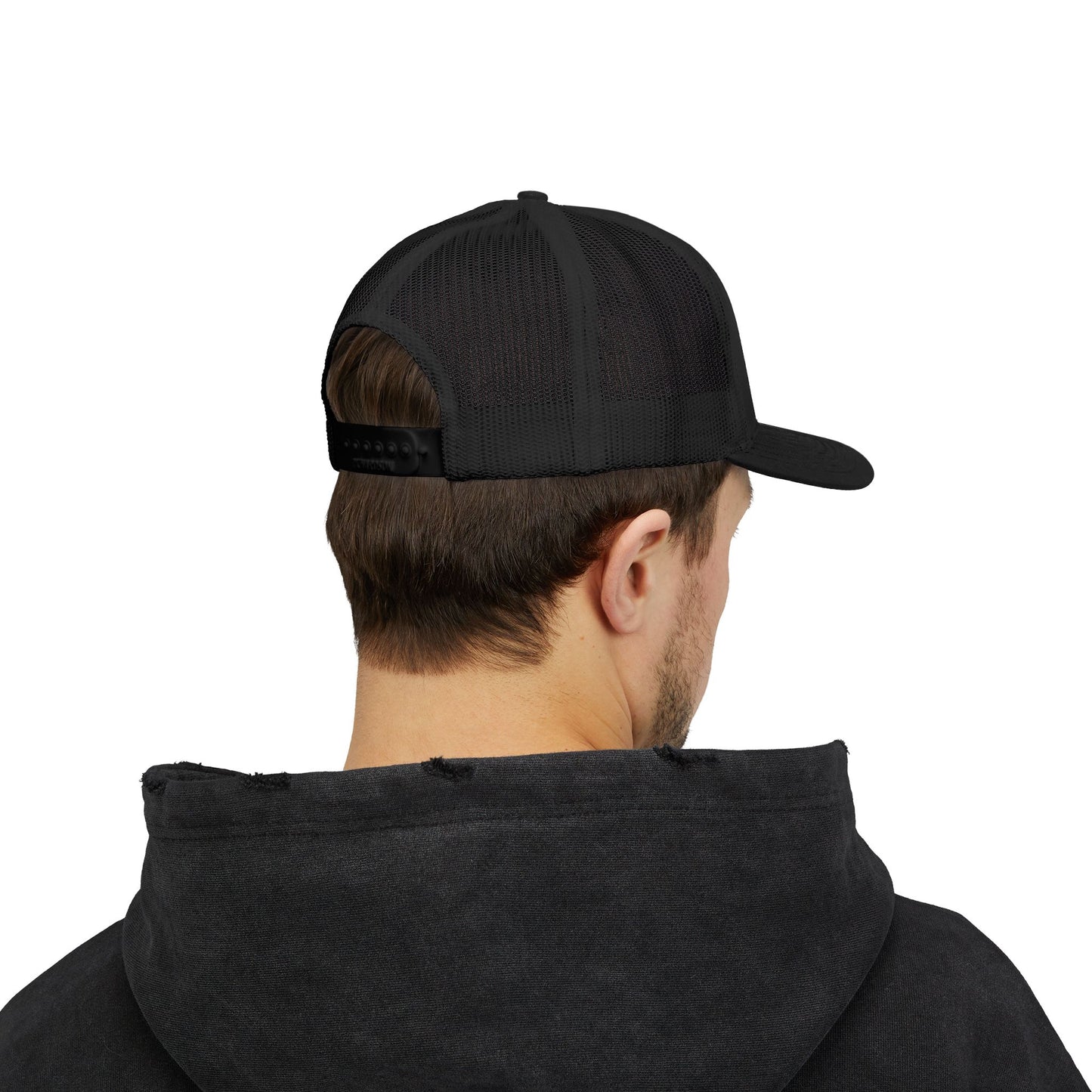 NO! Multicolor Embroidered Trucker Cap — Casual Snapback Hat