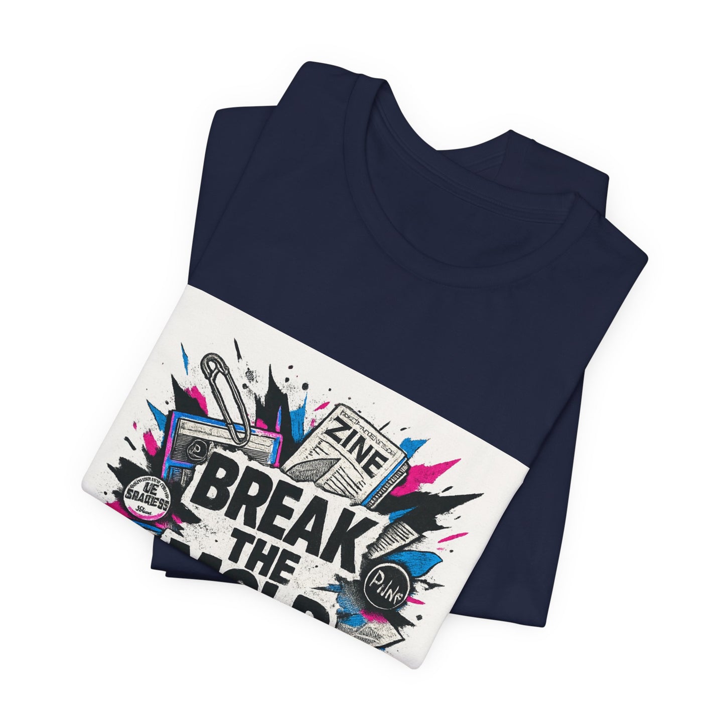 Break the Mold T‑Shirt — Graphic DIY Punk Pop Art Tee