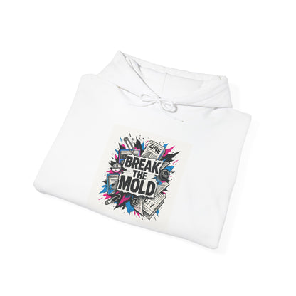 Break the Mold Graphic Hoodie – Motivational Streetwear Pullover