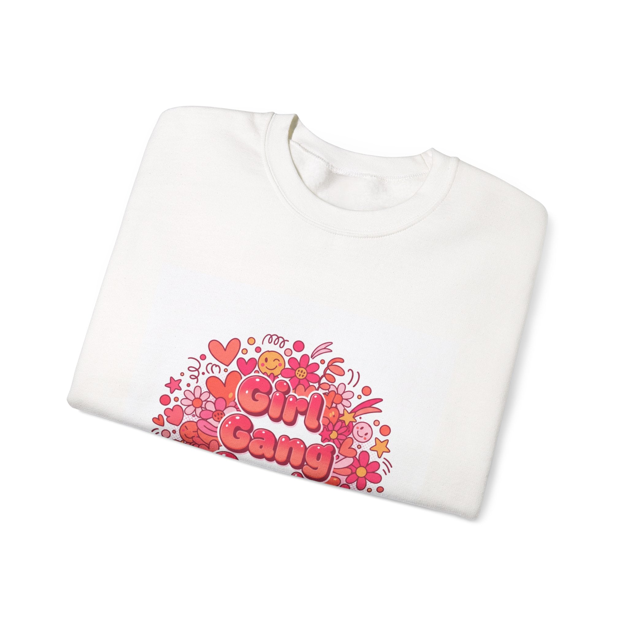 Girl Gang Goals Crewneck Sweatshirt | Galentine’s Squad Vibes, Female Friendship