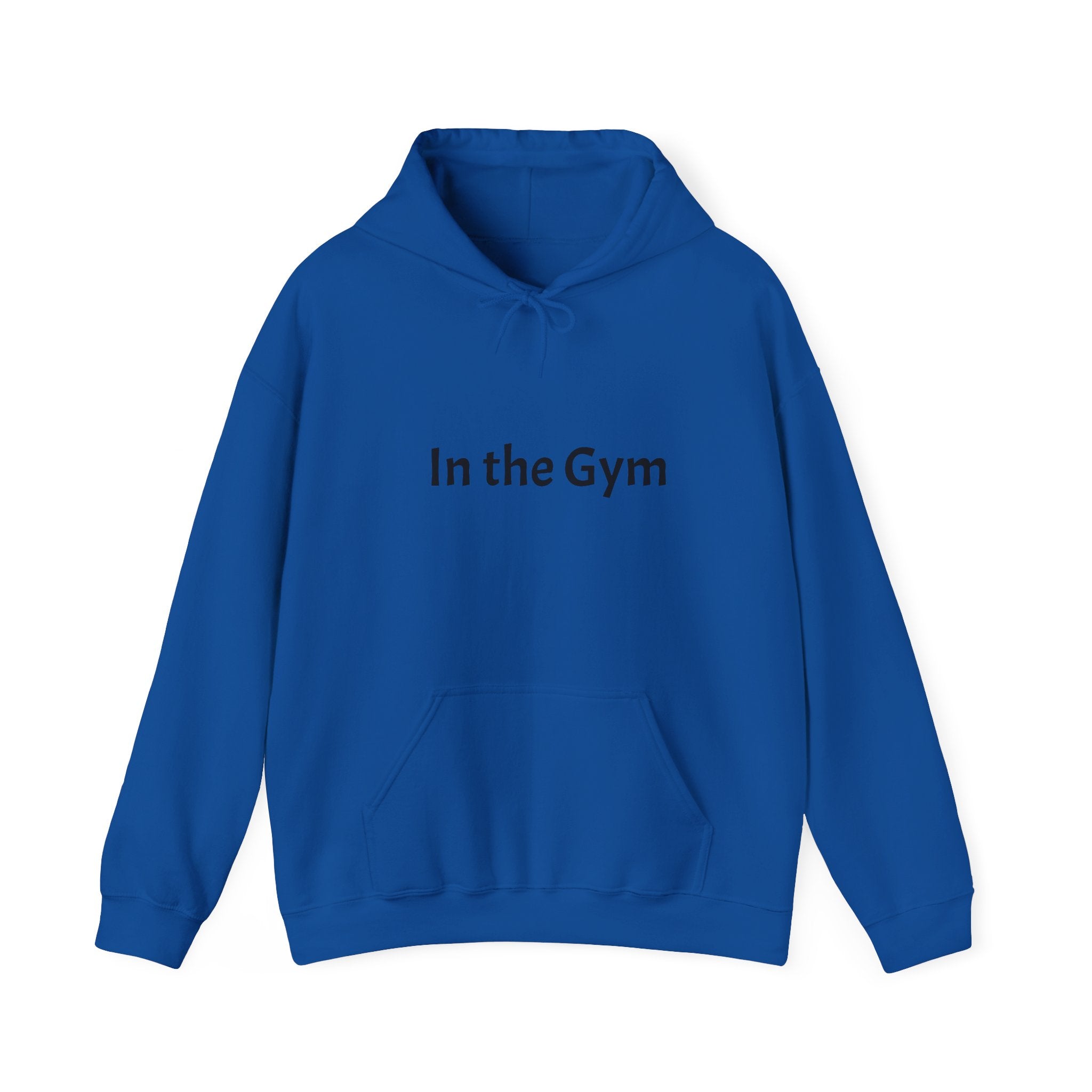 In the Gym Hoodie — Minimal Fitness Sweatshirt