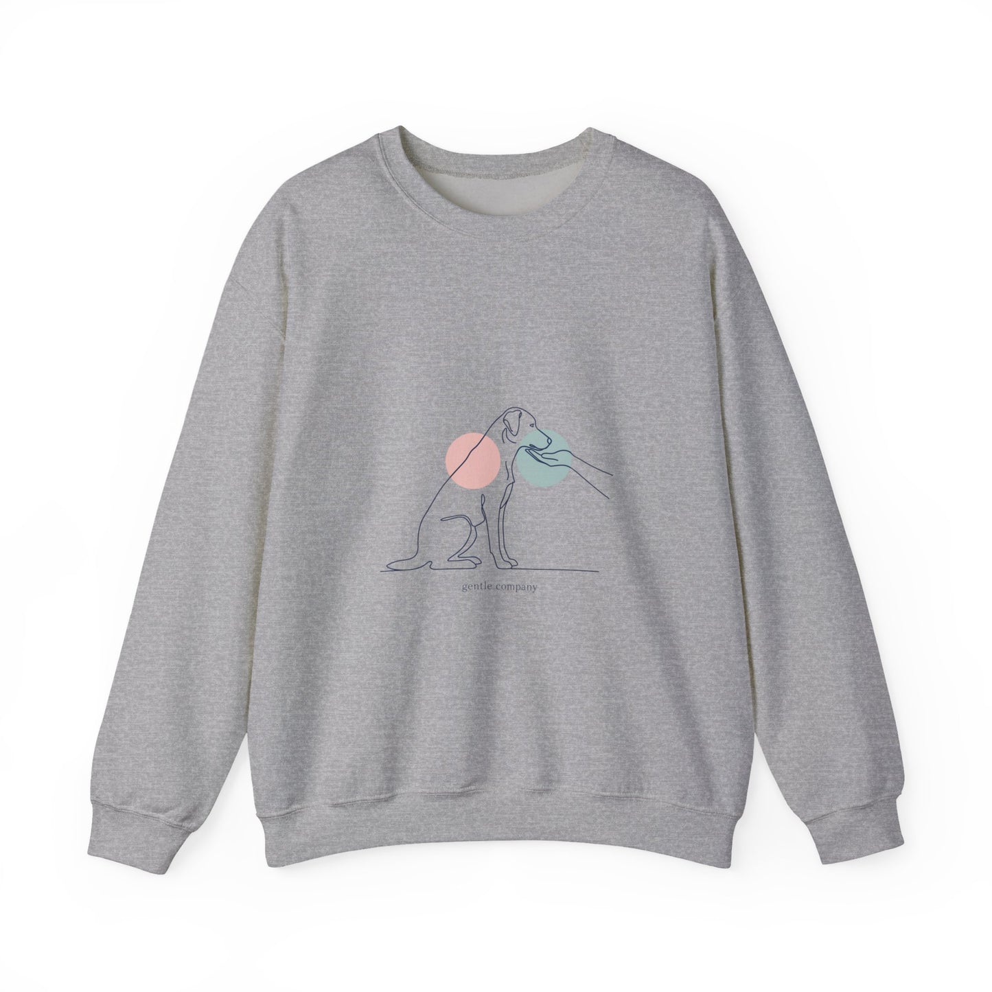 Minimal One-Line Dog Outline Sweatshirt | Minimal Pet Art, Pet Outline Design